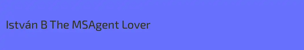 István B The MSAgent Lover